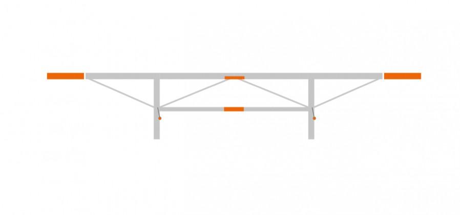 Extension package 2 x 0.5 m, F2, F2+