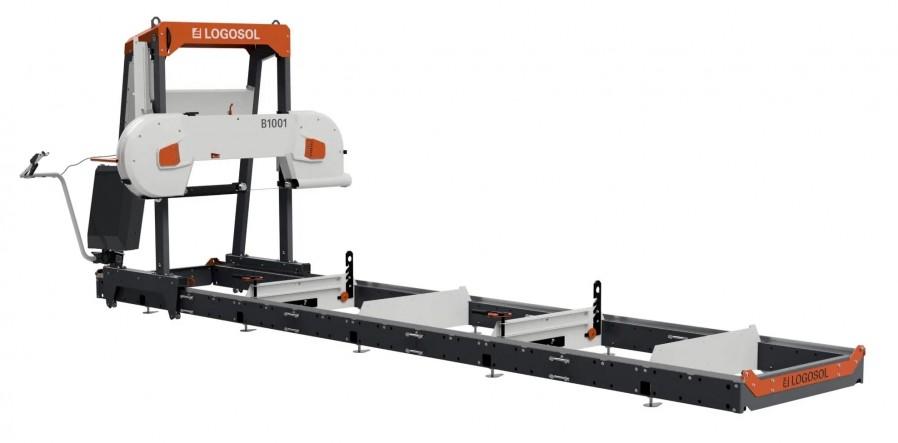 B1001 Band Sawmill, Easy Set, with 12 kW Electric Motor