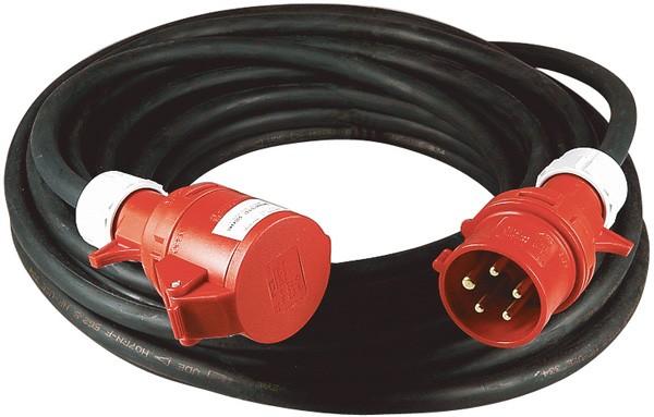 Cable, 10 m, 6 mm2, 400V/32A, 3-Phase