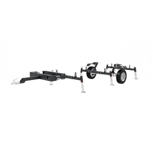 Unbraked Trailerkit with Support Legs, B1001 (1300 kg)